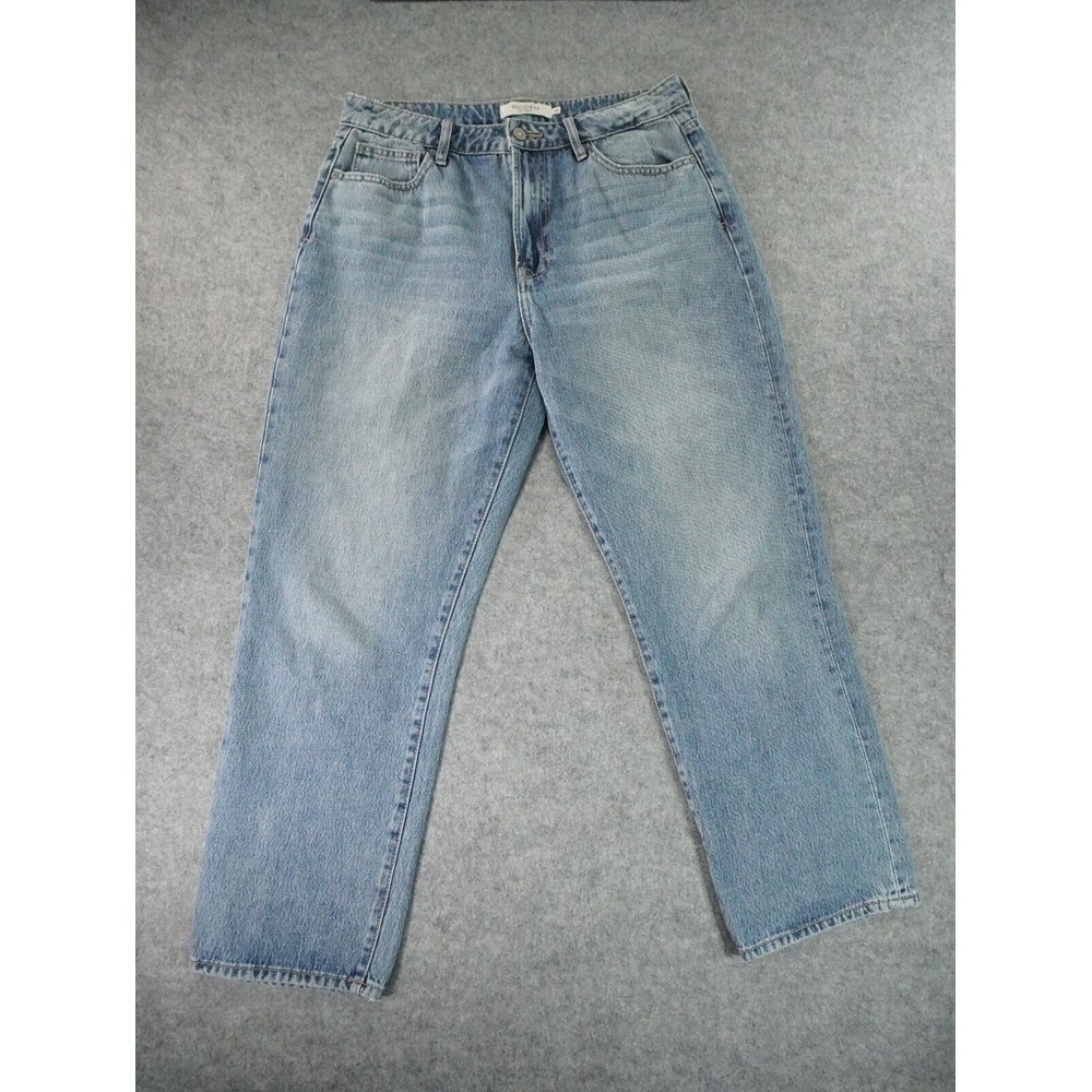 High Rise Blue Jeans